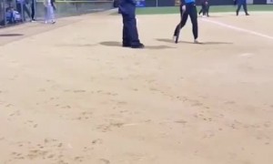 Fake softball injury leads to surprise proposal