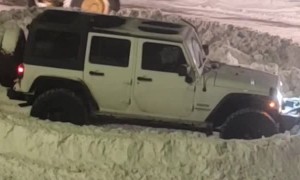 Snowplows Circle SUV