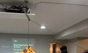 Daughter Running for Pinata Prize Gets Whacked