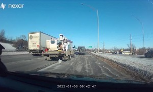 Driver on Wrong Side of Interstate Crashes into Semi-Truck