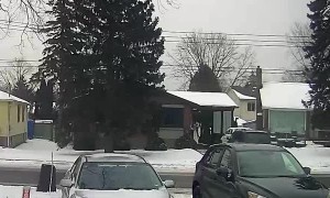 Sanitation Worker Gives Halloween Bus Costume a New Life