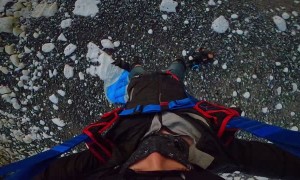 Thrilling POV BASE Jump