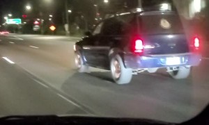 Erratic Driver Gives Other Cars Concerns