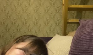 Ferret Grabs Owner by the Nose