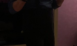 Dad Enjoying Virtual Reality for the First Time