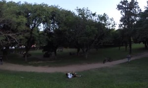 Freestyle BMX Tail Whip Fail