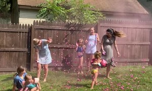 Gender Reveal Confetti Cannon Mishap
