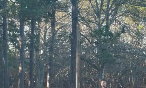 Son Creates His Own Basketball Hoop