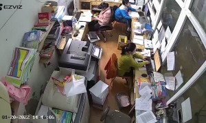 Phone Spontaneously Burst into Flame