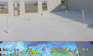 Drone Crashes Into Building