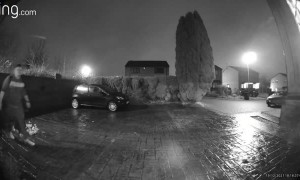 Ring Doorbell Catches Weird Guy Leaving Trash Out Front