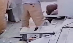 Man Tries to Break a Board and Instead Gets Smacked