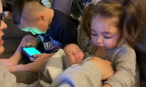 Baby Sister Refuses to Give Newborn to Mom