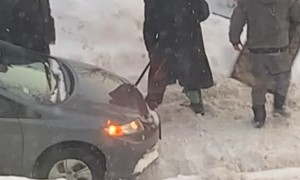 Two Sides to Getting a Car Unstuck