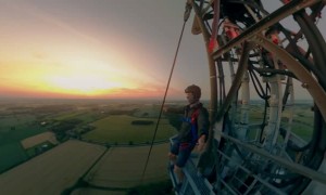 Base Jumping in Extreme Wind