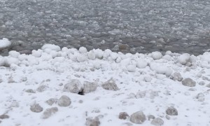 Amazed by Michigan's Ice Balls