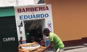 Tricycle Transport Tips Over