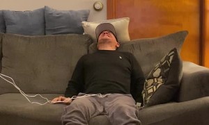 Man Tries to Endure a Fraction of Contractions