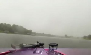 Lightning Strikes Way Too Close for Comfort