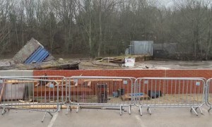 Bridge in UK gets demolished due to Storm Franklin floods