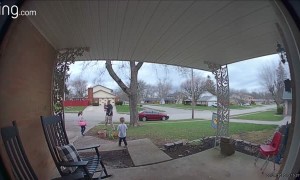 Dad Saves Baby During Stumble