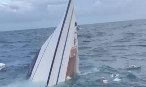 Returning Boats Rescue Vacation Crew From Capsizing