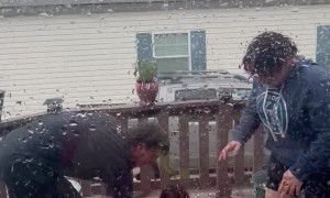 SavIng Mom From Water Hose