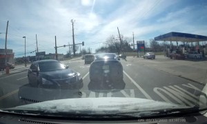 Attempt to Turn Through Traffic Ends With Crash