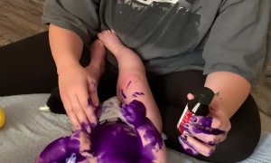 Accidentally Purple Baby
