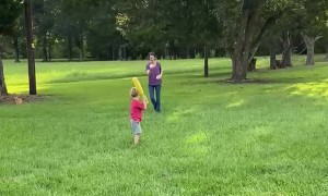 Black Eye During Baseball Practice