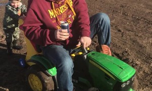 Drill Battery Replacement for John Deere Toy is Too Powerful
