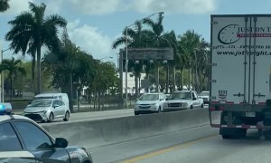 Man Spotted Sitting on Tractor Trailer