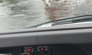 Lost U-Haul in Hurricane Flood