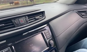 Longhorns Crowd Car to Dad's Dismay