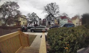 Angry Amazon Driver Has a Bad Day