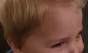 Vacuum Gives Kid Cool Hairstyle