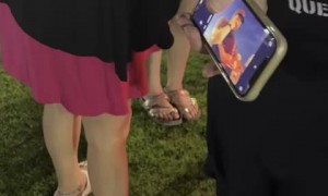 Man forgets to lock screen, allows strangers to take secret photos