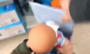 Toddler Refuses to Put Baby Doll Back