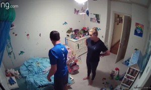 Dad Accidentally Breaks Daughter's Bed