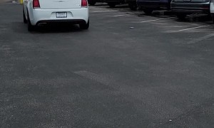 Bizarre Event Filmed in Walmart Parking Lot