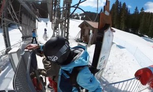 Tandem Snowboarding