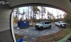 Bag Tears During Trash Toss