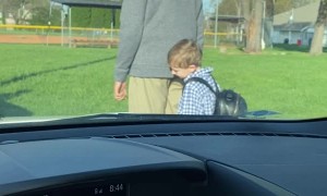 School Principal and Student Work Together to Startle Teacher