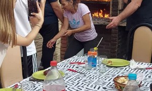 Easter Dinner Goes Up in Flames