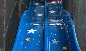 Daddy Daughter Slide Fail