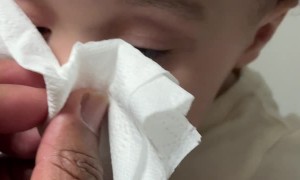 Baby Tries to Trick Parent