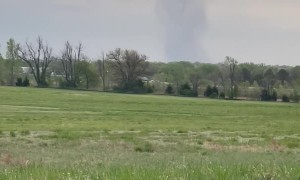 Tornado Touching Down in Kansas