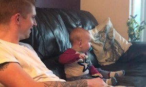 Kid Ignores Attempts to Interrupt TV Time