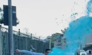 Soccer Ball Kick Gender Reveal