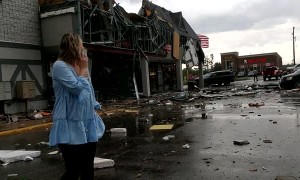 Tornado Destroys Hobby Lobby Store in Gaylord, Michigan